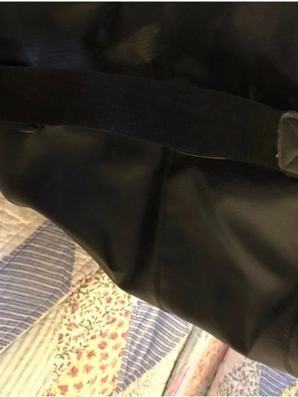 Karl Lagerfeld Parfums Vintage Rare Black Weekender Duffel-Great Condition